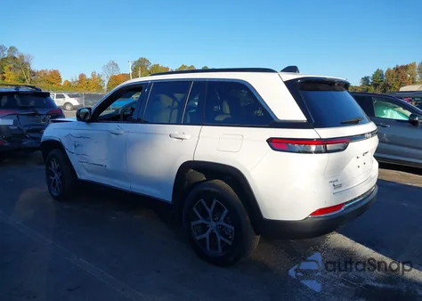 2025 Jeep Grand Cherokee Limited 4X4 z USA, uszkodzony, nr VIN 1C4RJHBG9SC291564